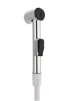 LAWAZIM UV Bidet Sprayer with Hose -1.2m Silver- Wall-Mounting Water Saving Handheld Spray with Adjustable Pressure and Sleek Mirror Polishing for Personal Hygiene and Plant Watering  - Image 2