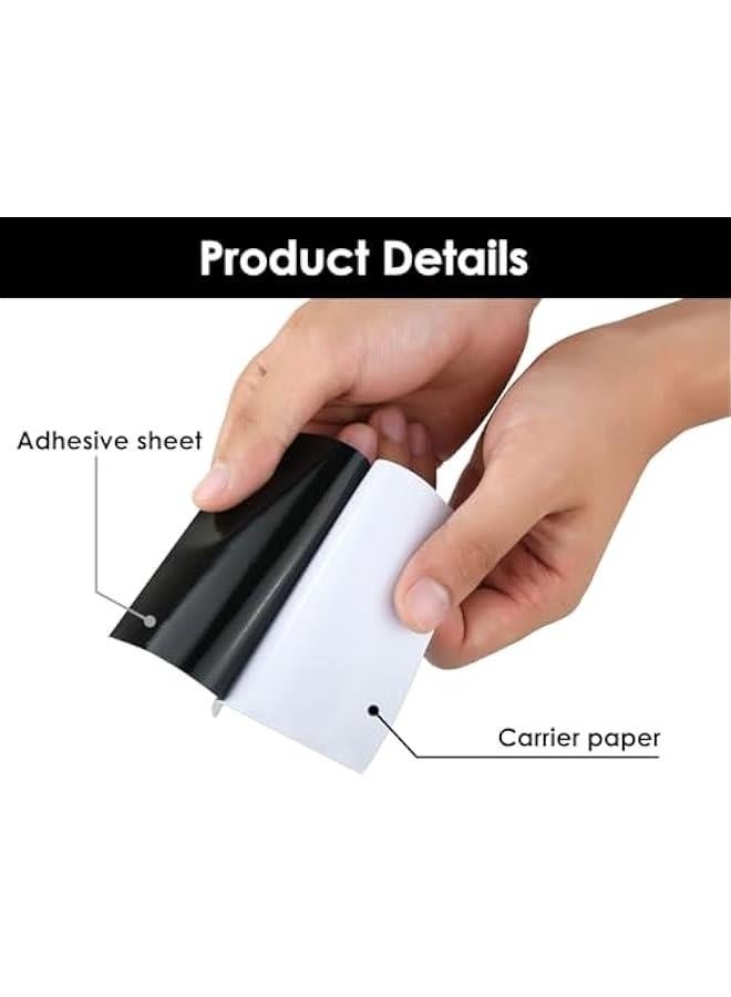Generic Car Door Edge Guard Door Sill Protector Set of 2 Universal Automotive Anti-Collision Strip Carbon Fiber Wrap Film Vinyl Fits for Most Car (33 Ft x 2.7 in  33 Ft x 2 in)  - Image 4