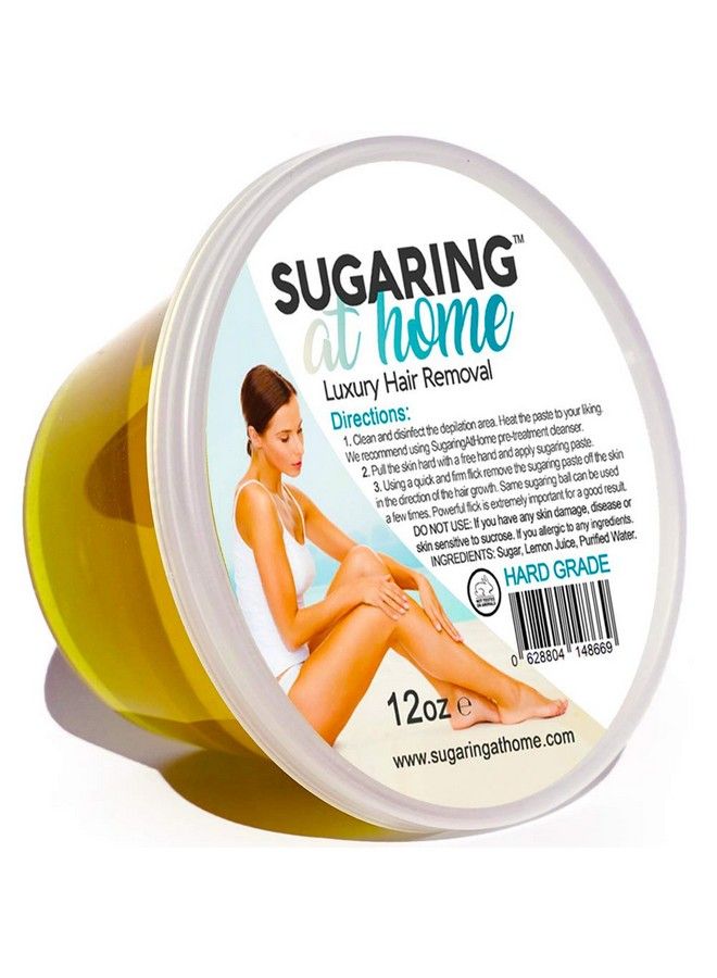 Sugaring Hair Removal Paste Hard For Personal Use On Bikini Brazilian Arms Legs Back 12 Oz. - Image 2