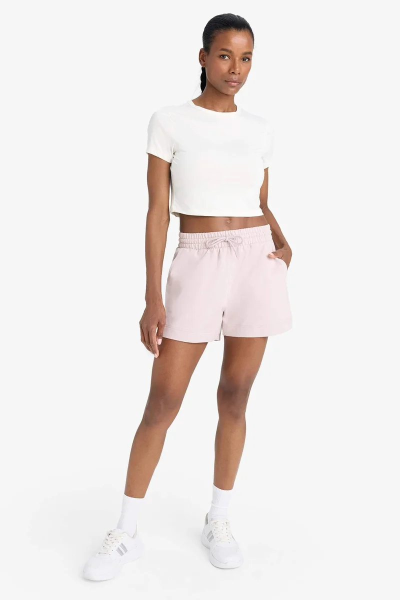 ديفاكتو DeFactoFit Standard Fit Sports Basic Shorts