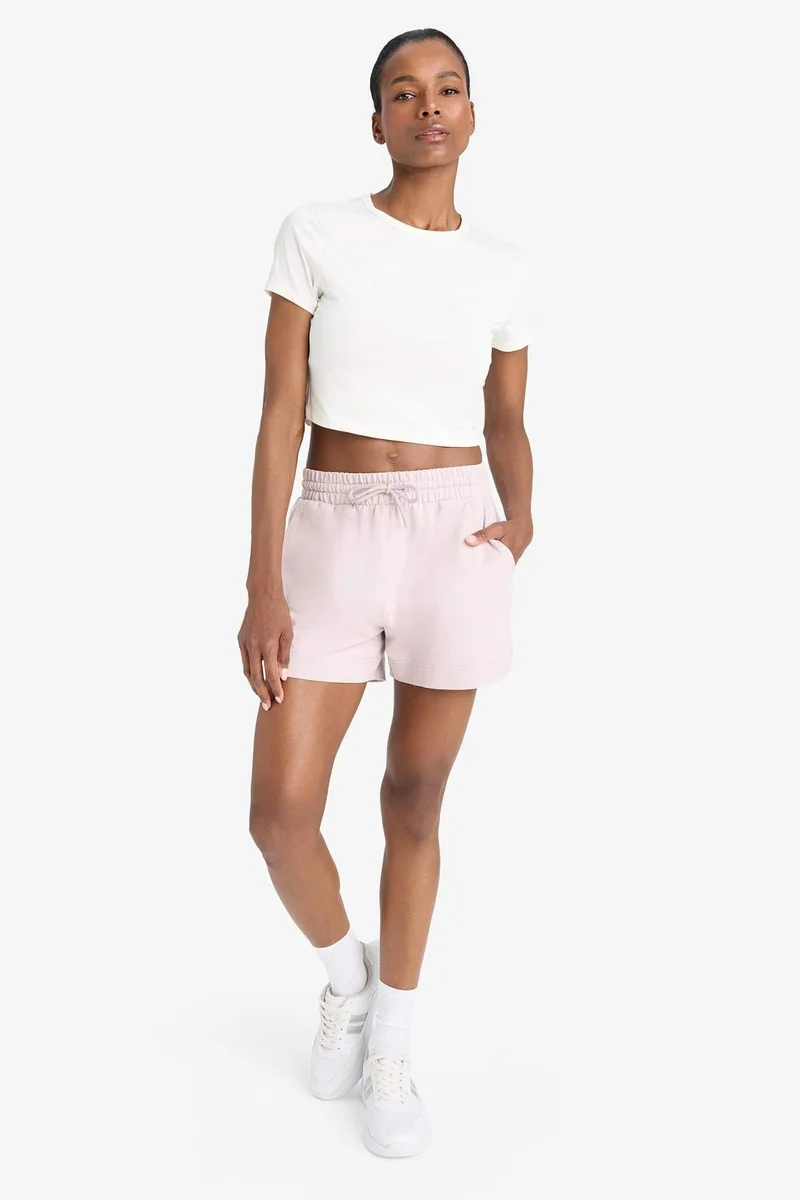 ديفاكتو DeFactoFit Standard Fit Sports Basic Shorts