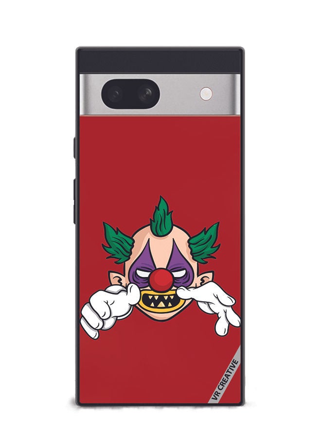 VR CREATIVE Protective Case Cover For Google Pixel 7a Joker Design Multicolour - Image 1