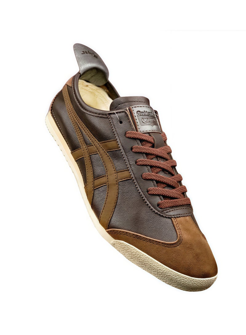 Onitsuka Tiger Onitsuka Tiger MEXICO 66 Deluxe Japan-made lambskin sneakers 
