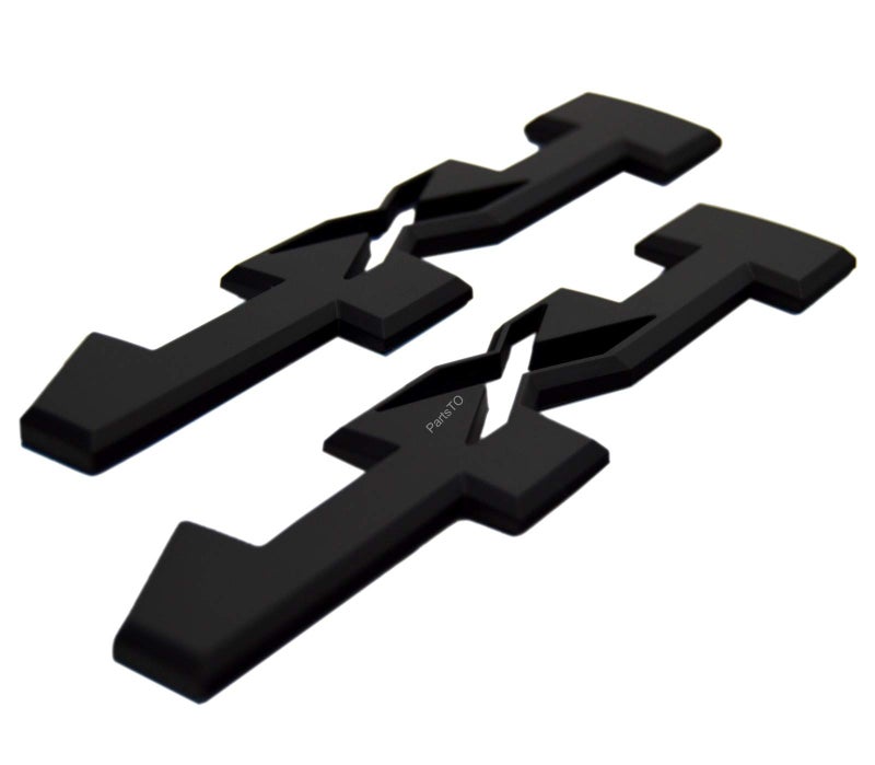 PartsTo 4x4 Decal Emblem with PreAdhesive for Chevrolet Chevy Colorado Silverado 1500 2500 3500 Tahoe Suburban TrailBlazer Blazer GMC Canyon Sierra Terrain Acadia Yukon