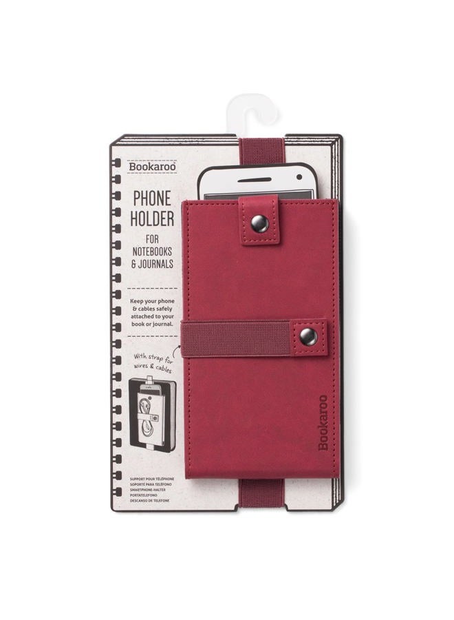 IF Bookaroo Phone Holder - Dark Red - Image 1