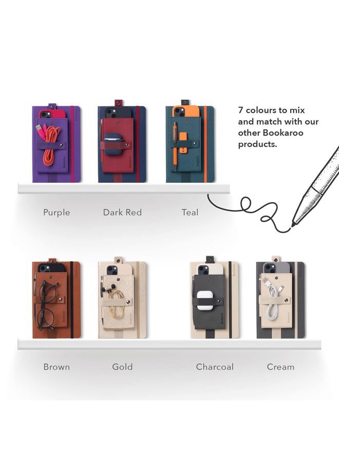 IF Bookaroo Phone Holder - Dark Red - Image 4