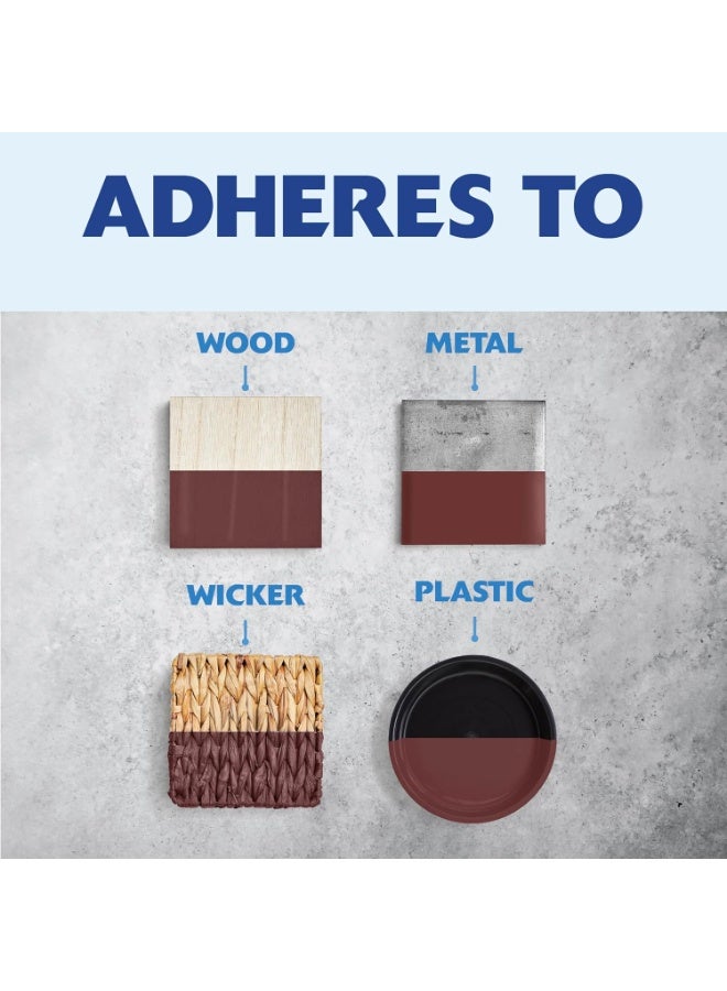 رست أوليوم طلاء بخاخ Painter's Touch 2X Ultra Cover 340 G بلون النبيذ اللامع Claret - Image 5