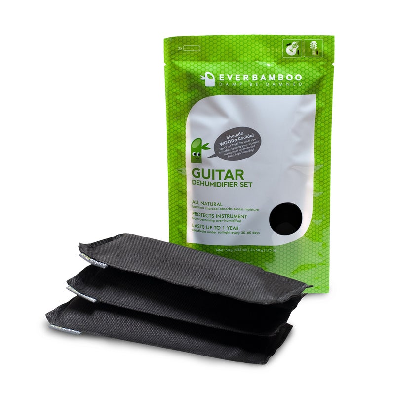 Ever Bamboo Guitar Dehumidifier Bag Set w/Bamboo Charcoal (3-50 g) - Image 4
