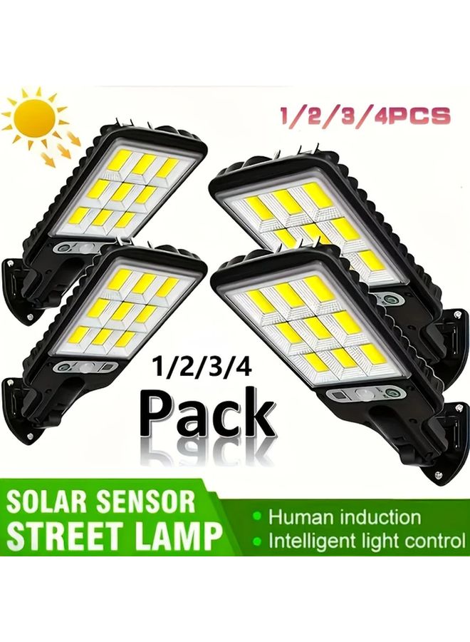 1pc Bright LED Solar Light Motion Sensor Wall Lamp 3 Modes Outdoor Security Lighting - Image 2