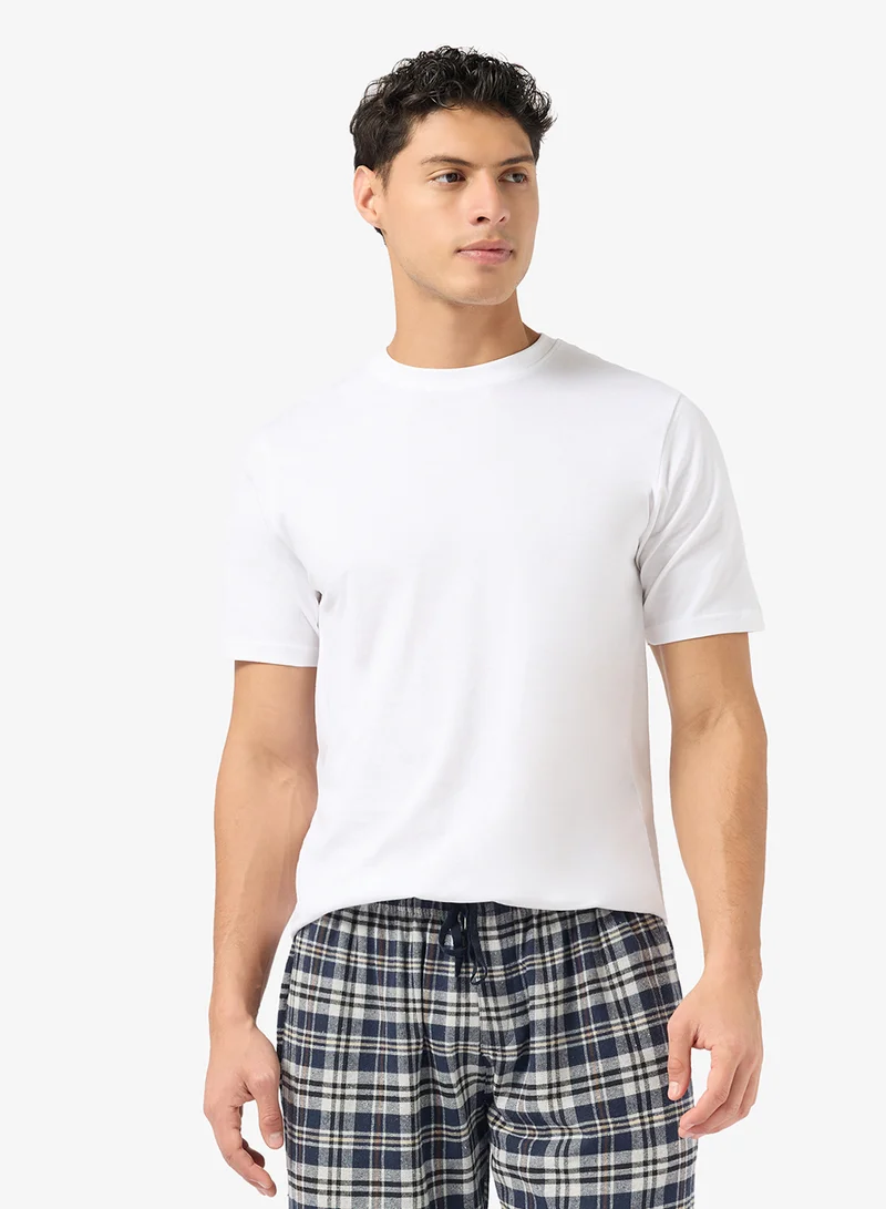 Robert Wood  Regular fit tee and Pant set for Men | Best Price UAE