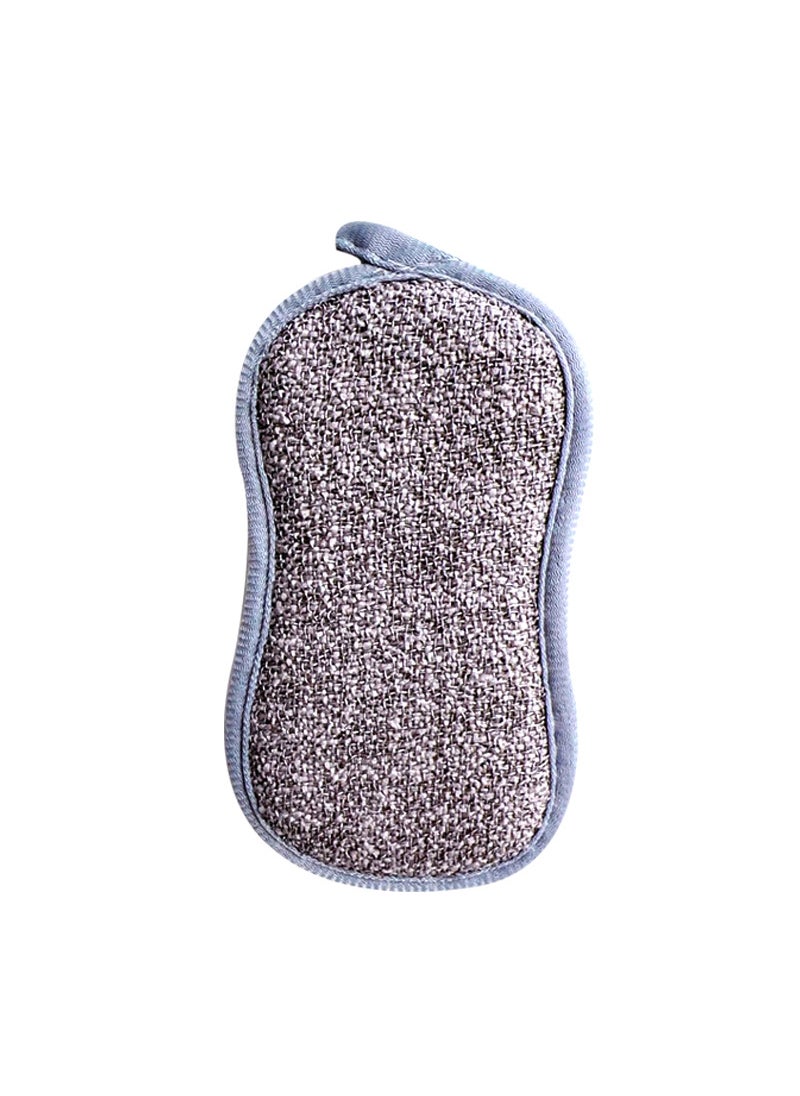 Generic - New 8-Shape Sponge Scourer Dual-Sided Cleaning PadIndependent packaging [Gray]] Independent packaging [Gray]] - Image 1