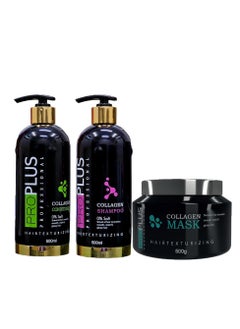 Pro Plus Hair Care Set After Protein Treatment Free of sulfates and sodium