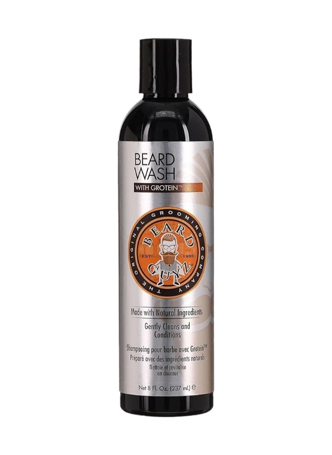 Beard Guyz - Beard Guyz Beard Wash With Grotein, Made With Natural Ingredients, Gently Cleans And Conditions, 237Ml - Image 1