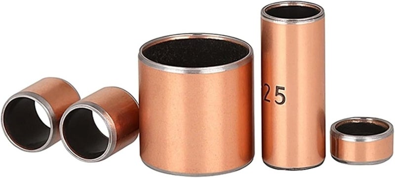 حامل محمل مركب خالي من الزيت SF-1 بقطر 28 30 مم، مغطى بالنحاس، مقاوم للتآكل، 1 قطعة (30x35x55) - Image 3