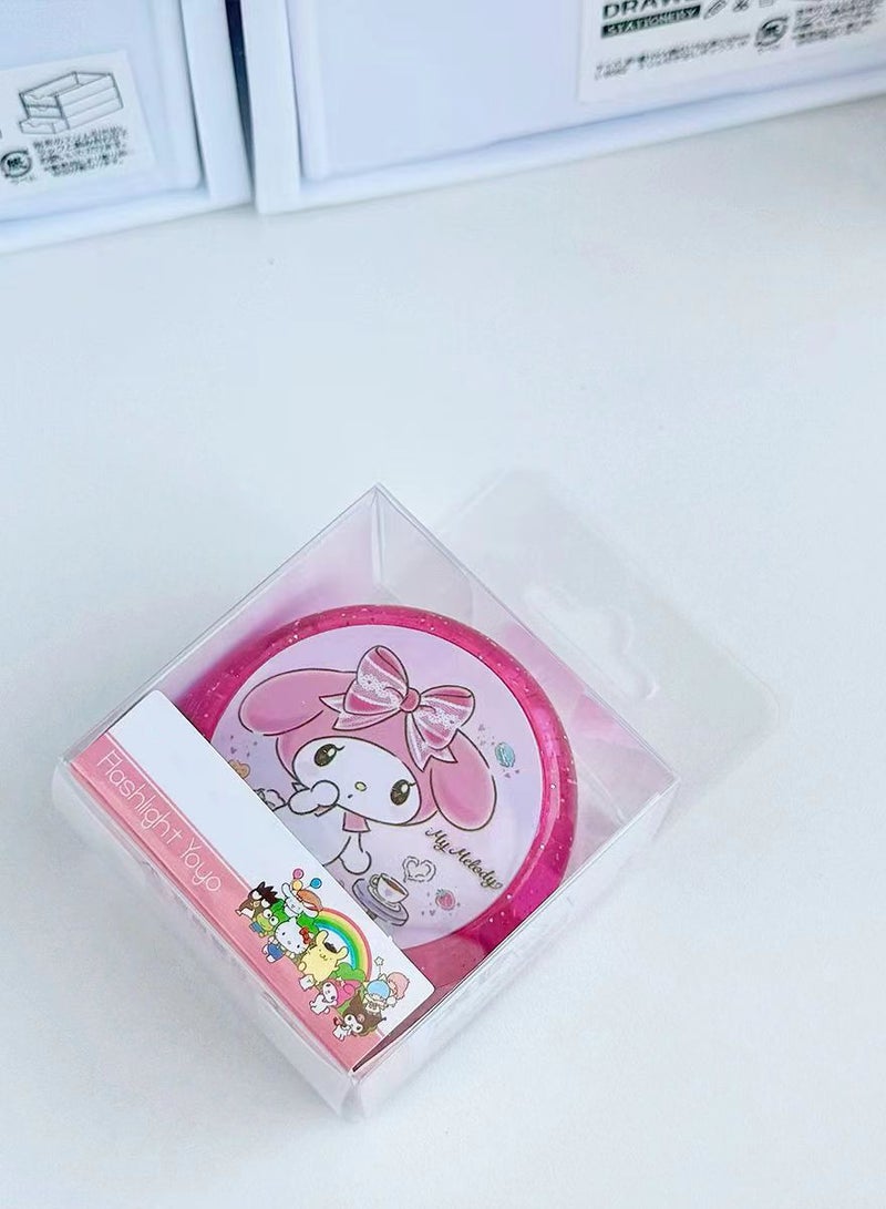 سانريو كرة ماي ميلودي يويو مع أضواء ملونة للأطفال