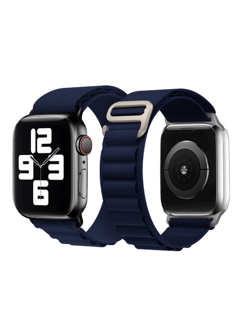 Alpine Loop Band For Apple Watch Band 38mm/40mm/41mm Nylon Woven Sport Strap Compatible with iWatch Series 7/SE/6/5/4/3/2/1 Adjustable Strap