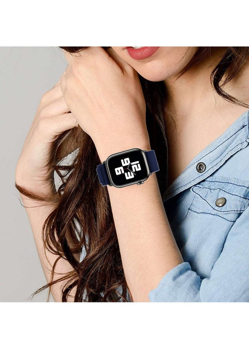 Alpine Loop Band For Apple Watch Band 38mm/40mm/41mm Nylon Woven Sport Strap Compatible with iWatch Series 7/SE/6/5/4/3/2/1 Adjustable Strap