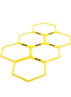 Spall Hexagon Agility Rings Set of 6 For Men & Women  - Image 1