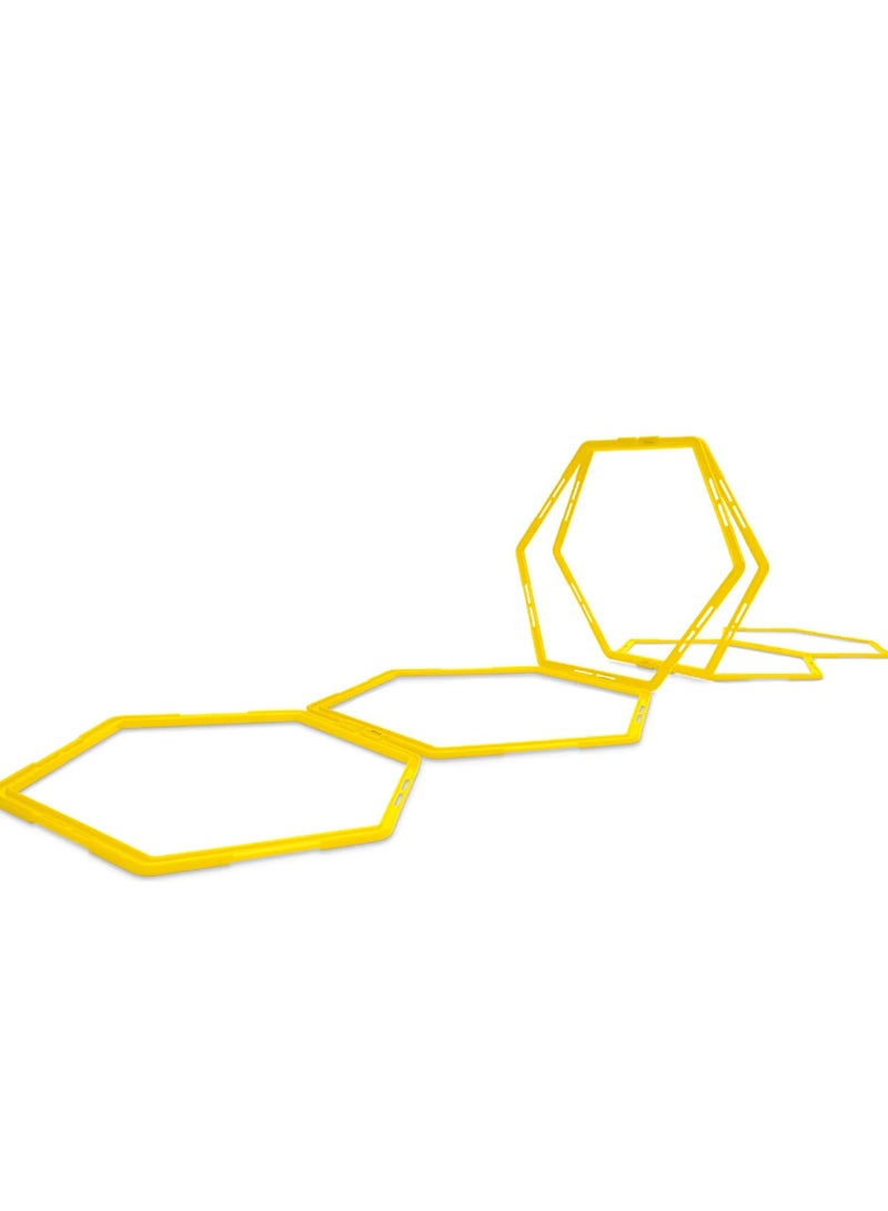 Spall Hexagon Agility Rings Set of 6 For Men & Women  - Image 3