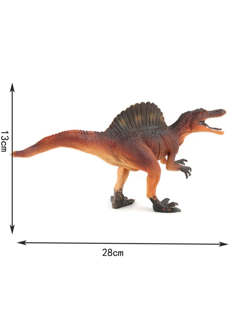 11 Inch  Spinosaurus, Realistic Jurassic Dinosaur Model Toy, Plastic Educational Prehistoric Animal Model For Kids And Toddlers - Image 3
