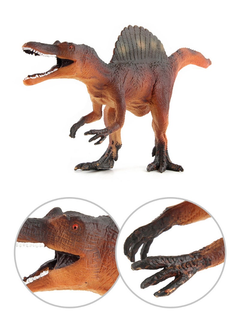11 Inch  Spinosaurus, Realistic Jurassic Dinosaur Model Toy, Plastic Educational Prehistoric Animal Model For Kids And Toddlers - Image 2