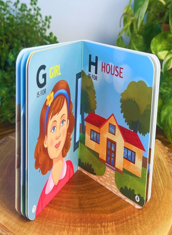 Brainytots Alphabets and Numbers Board Books for Kids | Early Learning Book with Big Pictures | Educational Books for Babies and Toddlers, Language Development and First Reading - Image 2