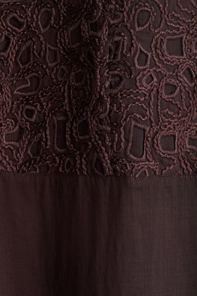 H&M Ramie kaftan dress