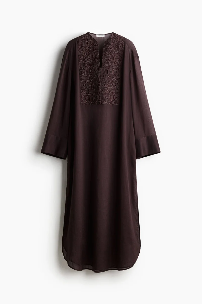 H&M Ramie kaftan dress