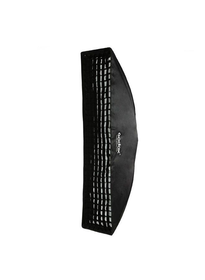 Godox 12"x 47" 30x120cm Honeycomb Grid Rectangular Softbox for Photo Strobe Studio Flash Softbox Bowens Mount - Image 1
