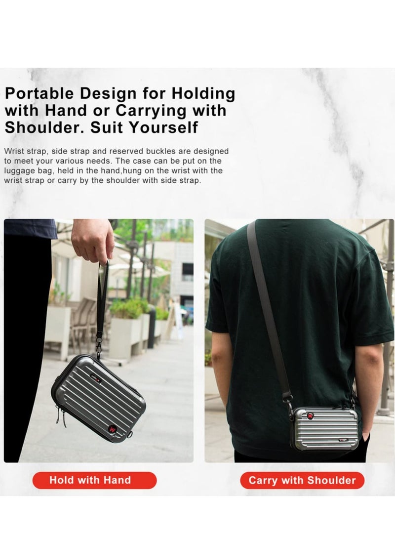 Portable Storage Bag Compatible with Insta360 X3 Mini Carrying Case Waterproof Handbag Detachable Inner Design for Insta360 X3 Accessories  - Image 4