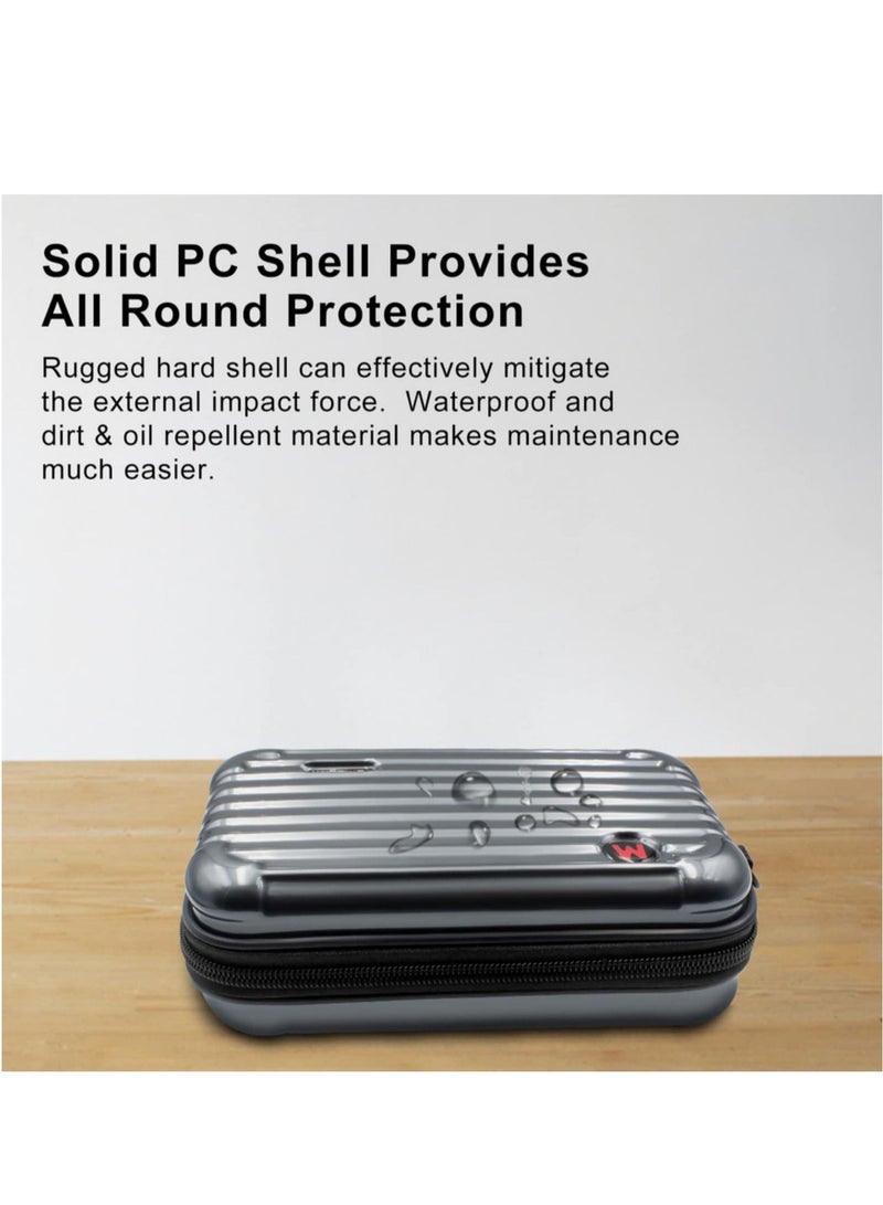 Portable Storage Bag Compatible with Insta360 X3 Mini Carrying Case Waterproof Handbag Detachable Inner Design for Insta360 X3 Accessories  - Image 5
