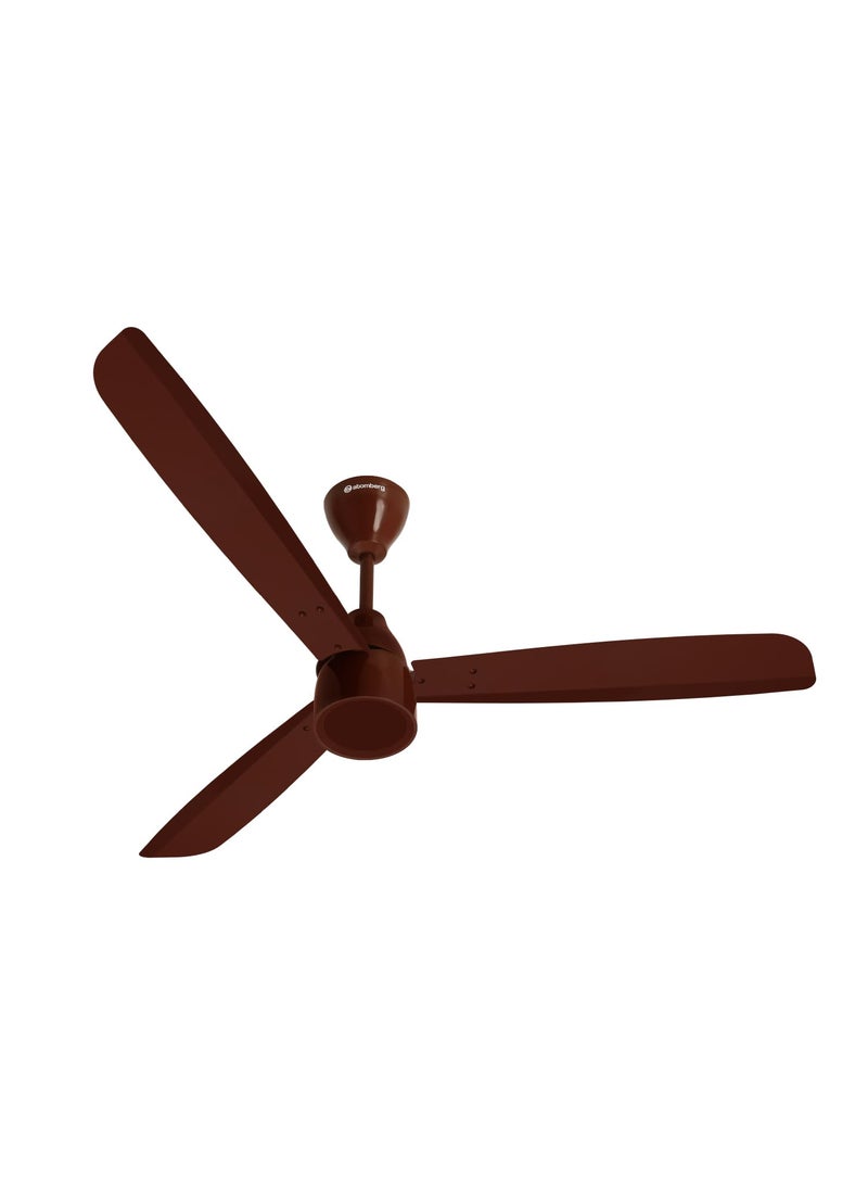 atomberg atomberg Renesa Prime 1200mm BLDC Ceiling Fan Compatible with Regulators Without Remote BEE 5 star Rated Energy Efficient Ceiling Fan High Air Delivery with LED Indicator Gloss Brown  - Image 1