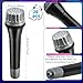 Haconba 20 Pack Microphone Toy Plastic Stage Fake Mic Costume Prop for Cosplay Stage Play Birthday Karaoke Party Favors Color Set 1 - Image 4