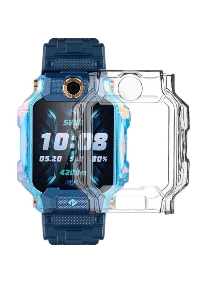 Ten Flashes Shan Xiaotianc Z8A/Z8 Youth Edition Watch Protective Case, Children'S Electric Watch, Slim, Shockproof, Anti-Collision Protective Cover, Protective Film, Z8 Children'S Watch Full Coverage Outer Shell - Image 2