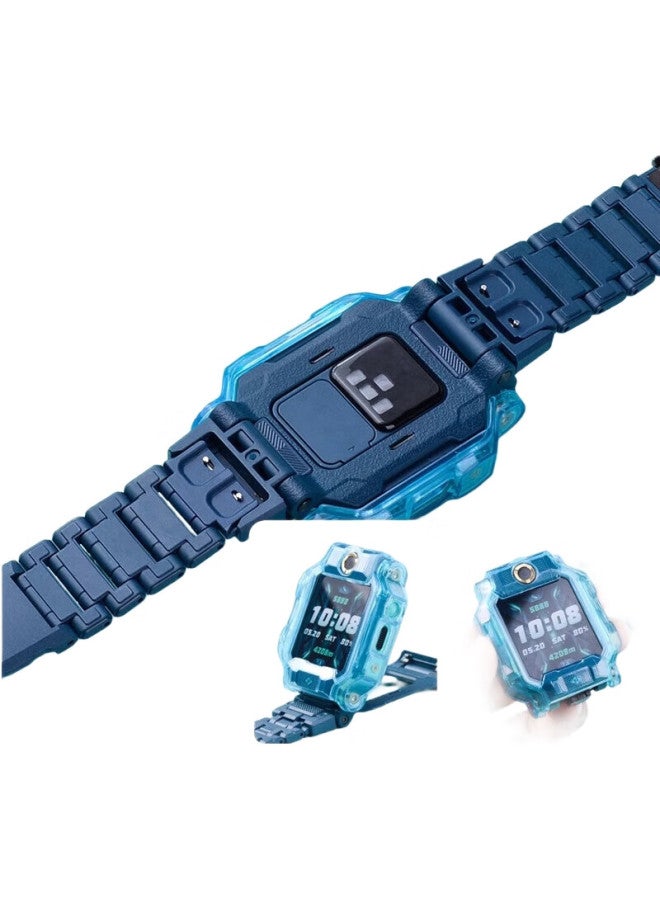 Ten Flashes Shan Xiaotianc Z8A/Z8 Youth Edition Watch Protective Case, Children'S Electric Watch, Slim, Shockproof, Anti-Collision Protective Cover, Protective Film, Z8 Children'S Watch Full Coverage Outer Shell - Image 1