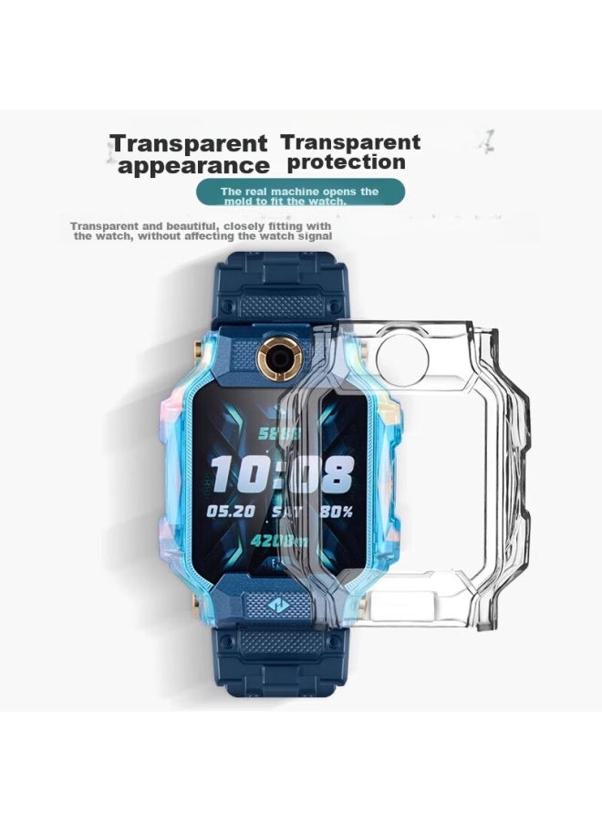 Shan Xiaotianc Z8a/z8 Youth Edition Watch Protective Case, Children's Electric Watch, Slim, Shockproof, Anti-collision Protective Cover, Protective Film, Z8 Children's Watch Full Coverage Outer Shell - Image 1
