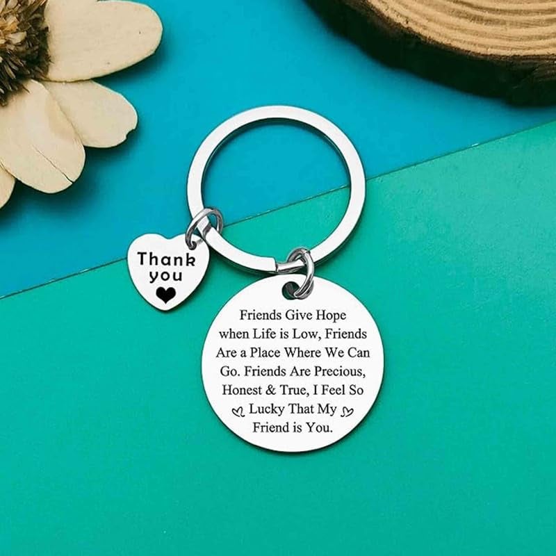 M Men Style Friends Give Hope - Bestie Birthday Friends Friendship Engraved Keychain Gifts Skey202492 - Image 4