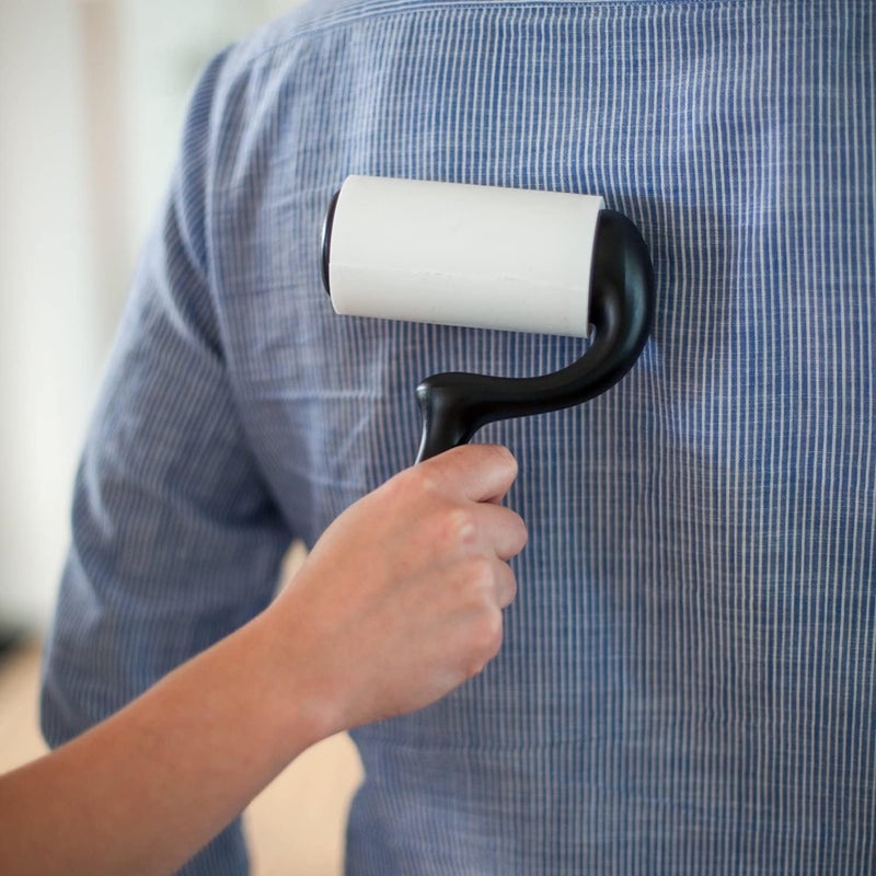 Scotch Brite Pet Extra Sticky Lint Roller Flat Surface 48 Sheets, 1 roller/pack | Ideal for cleaning animal hair from Clothes and Fabric | Portable and Reusable Lint Remover Clothes, Sofa, Carpet - Image 2