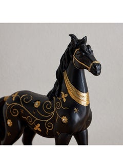 Home Box Marcel Polyresin Horse Sculpture 20.5 x 6 x 27 cm  - Image 3