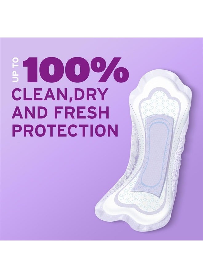 Poise - Incontinence Pads & Postpartum Incontinence Pads, 6 Drop Ultimate Absorbency, Long Length, 45 Count, Packaging May Vary - Image 1