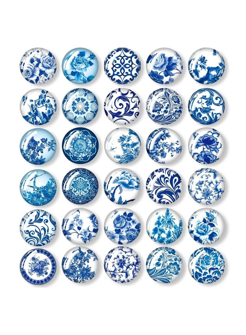 TRASSLE 30Pcs Fridge Magnets, Locker Magnets, for Refrigerator Cabinets Office Whiteboards Phot, Perfect Home Decorations Gifts  - Image 1