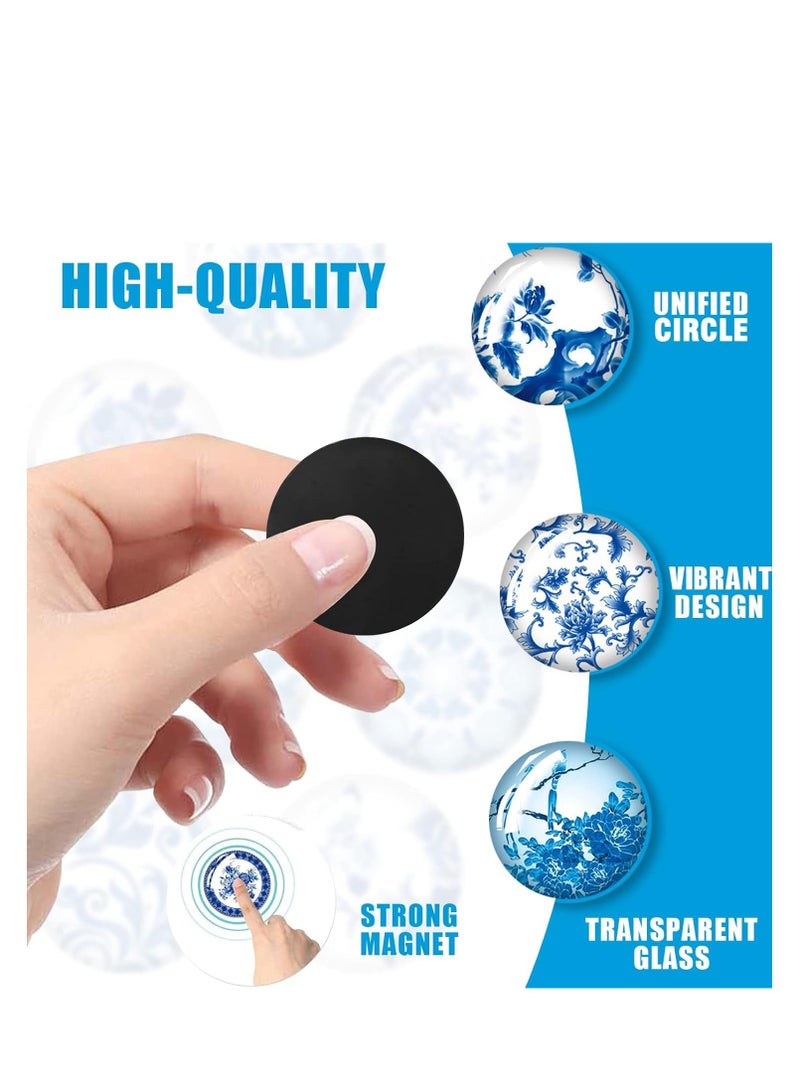 TRASSLE 30Pcs Fridge Magnets, Locker Magnets, for Refrigerator Cabinets Office Whiteboards Phot, Perfect Home Decorations Gifts  - Image 3