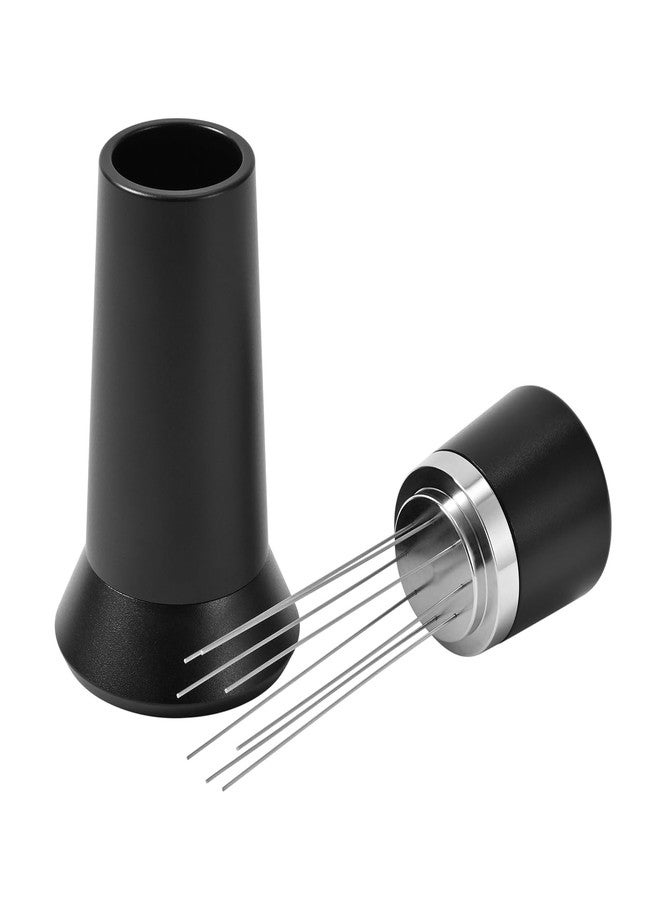 Stylusella Espresso Needle Distribution Tool, WDT Tool Espresso, Stainless Steel 8 Needles Espresso Needle Distributor, Espresso Needle Stirrer with Aluminum Alloy Stand (Classic) - Image 1