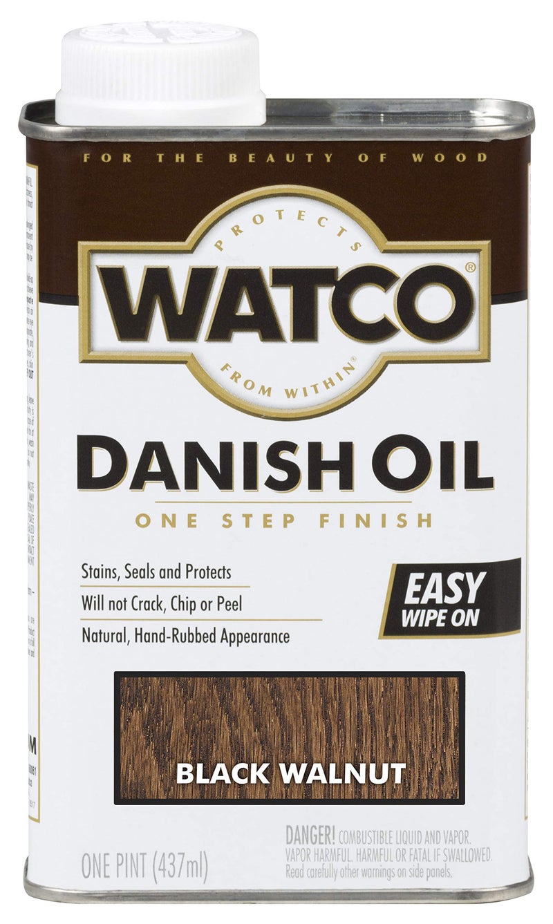 Watco 65351 Danish Oil Wood Finish, Pint, Black Walnut - Image 4