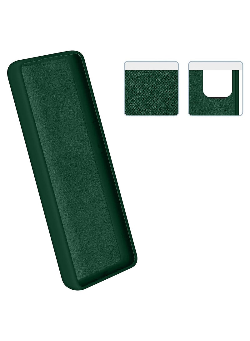 Soft Liquid Silicone Case Cover For Xiaomi Redmi A3 4G 2024 Dark Green