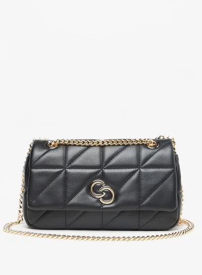 Celeste Quilted Crossbody Bag with Chain Strap