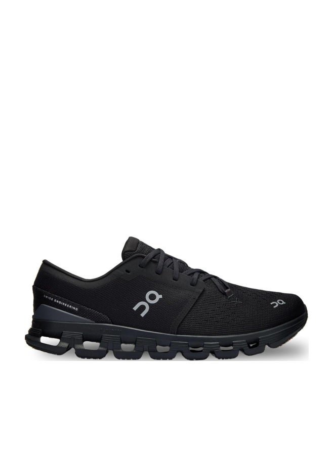 ON Running Men's Cloud X 4 Sneakers | Black - Image 1