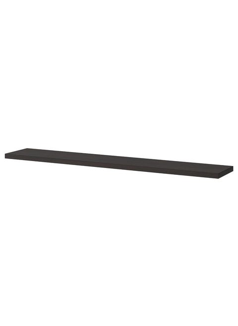 Shelf, Brown-Black, 120X20 Cm