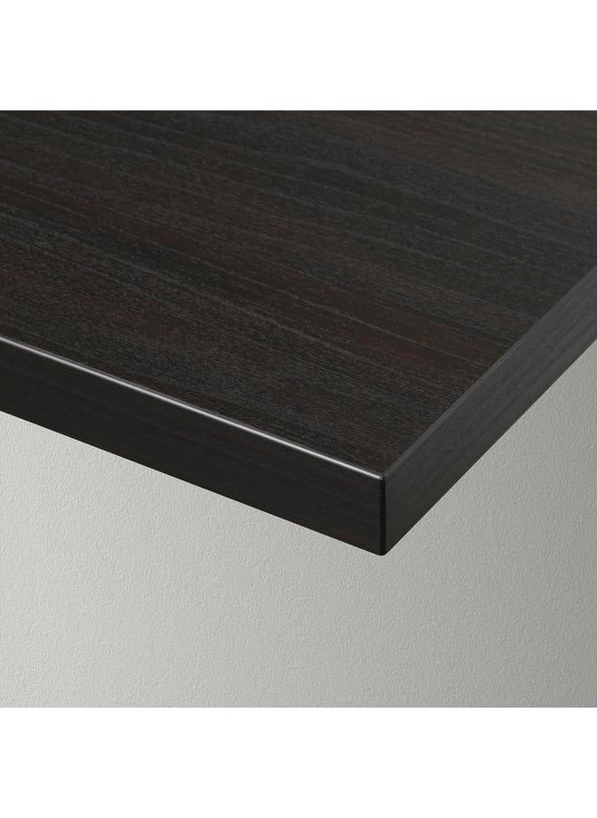 Zaboon - Shelf, Brown-Black, 120X20 Cm - Image 1