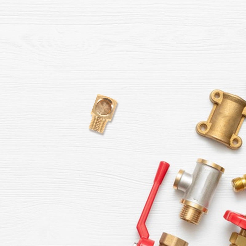 Brass 90 Degree Elbow Fitting 9 5mm To 12 7mm Male Female Thread For Hydraulic Gas Pipe - Image 5